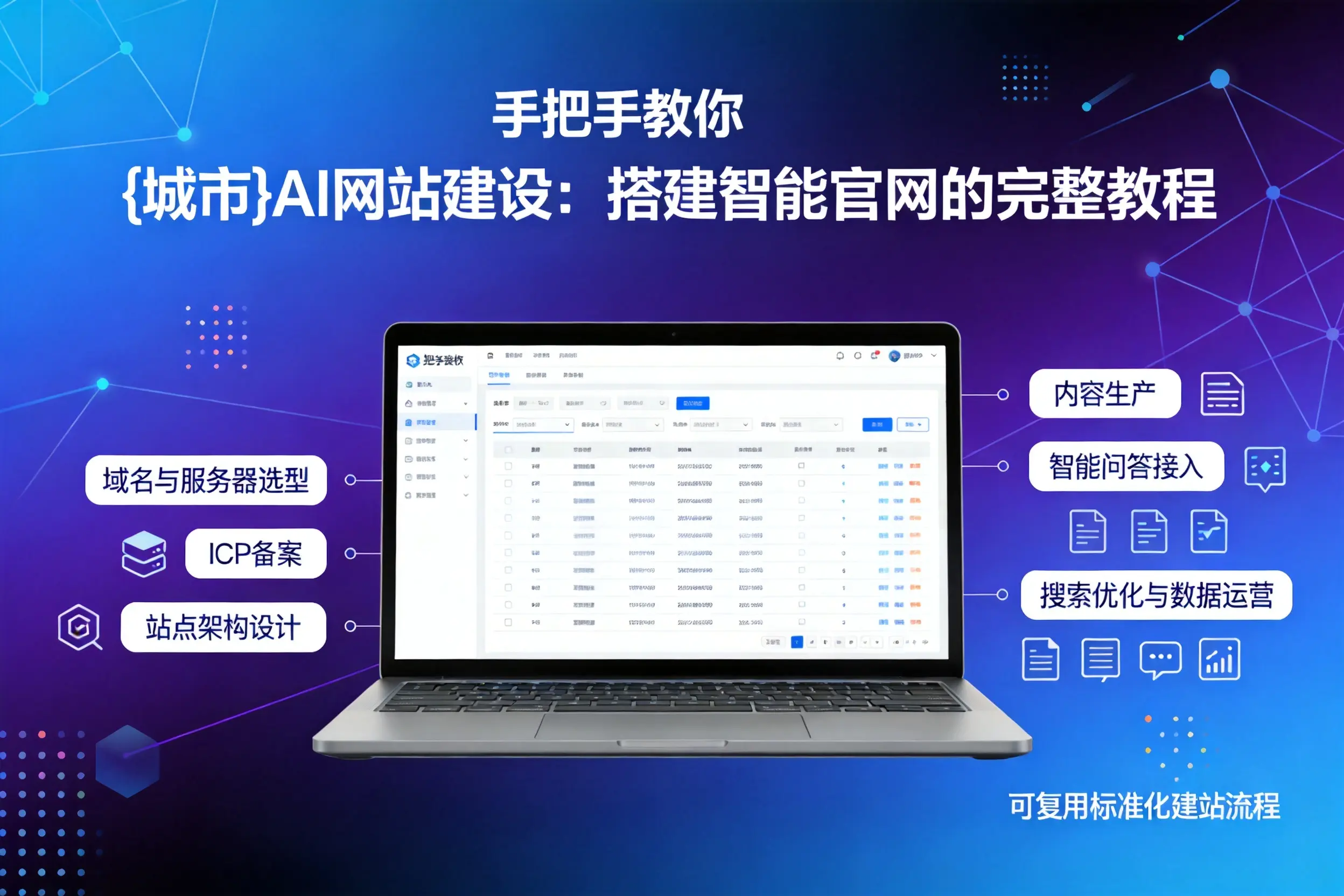 手把手教你深圳AI网站建设：搭建智能官网的完整教程