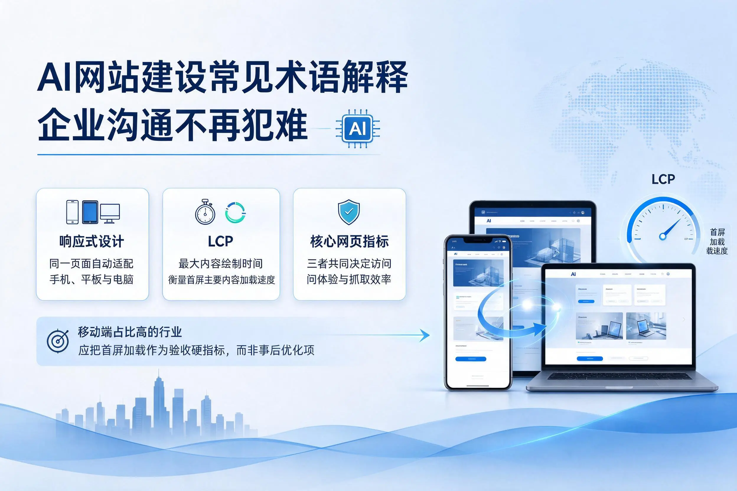 AI网站建设常见术语解释，深圳企业沟通不再犯难